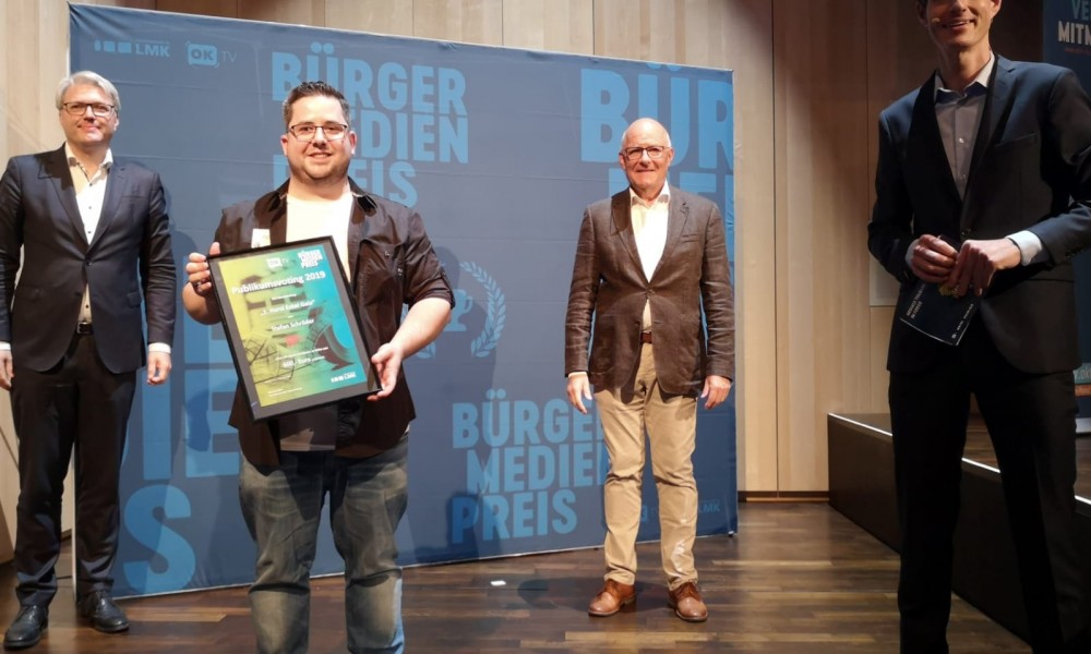 Bürgermedienpreis geht nach Kaiserslautern