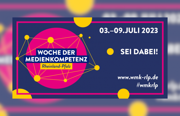 Jetzt anmelden! Woche der Medienkompetenz